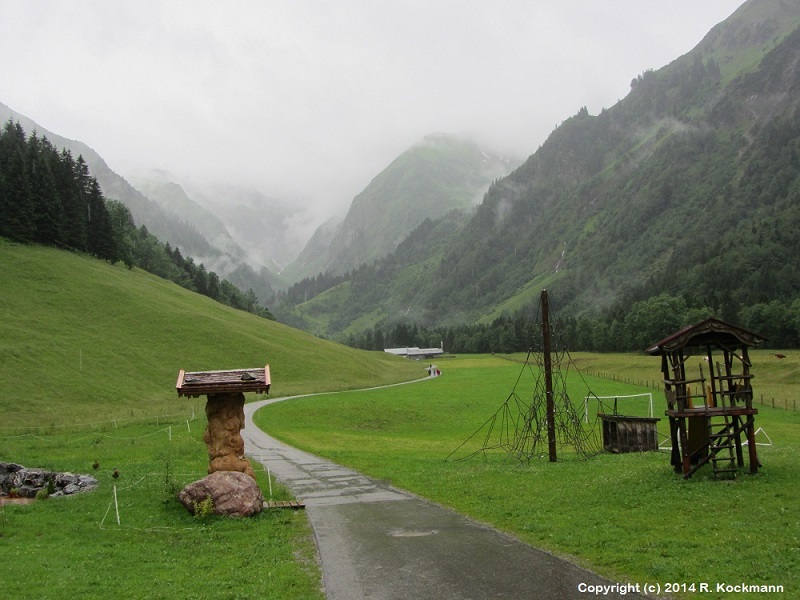 Der Weg ins Trettachtal