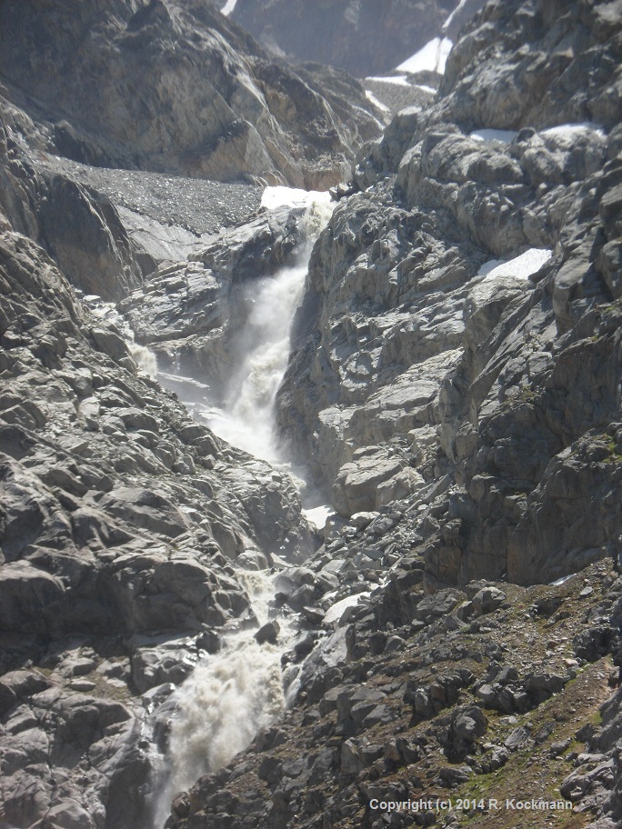 Schmelzwasser vom Mittelbergferner