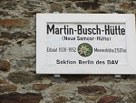 Die Informationen zur Martin-Busch-Hütte