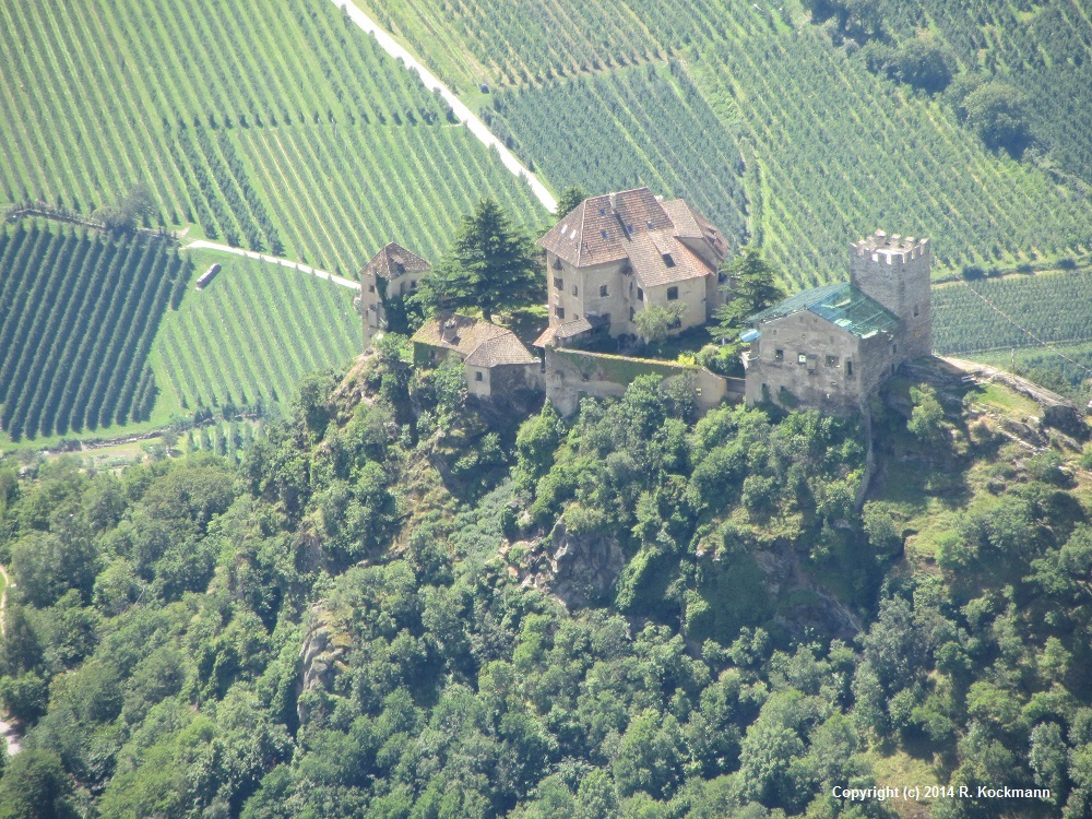 Schloss Juval im Schnalstal, Burg von Reinhard Messner