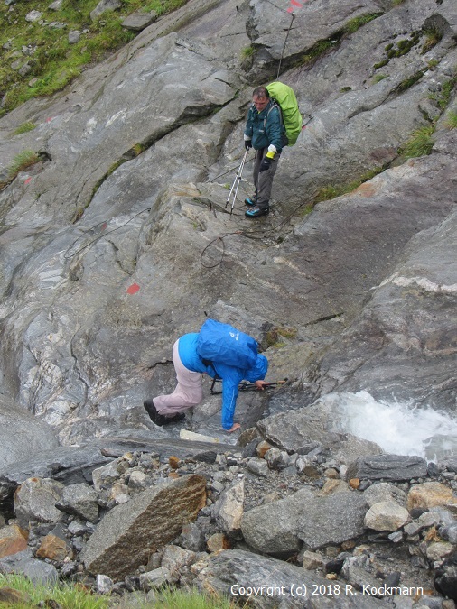 Die erste schwierige Flussberquerung