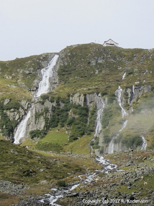 Viel Wasser vom Berg ins Tal