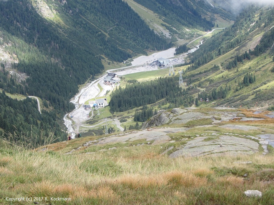 Blick zurck ins Tal