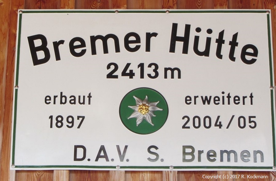 Das Httenschild